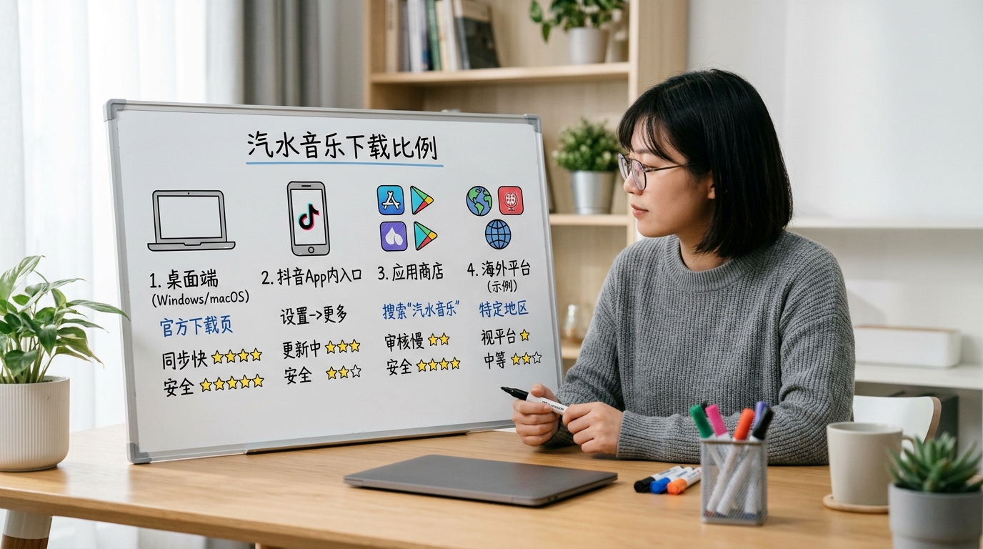 汽水音乐官网各下载渠道设备支持对比