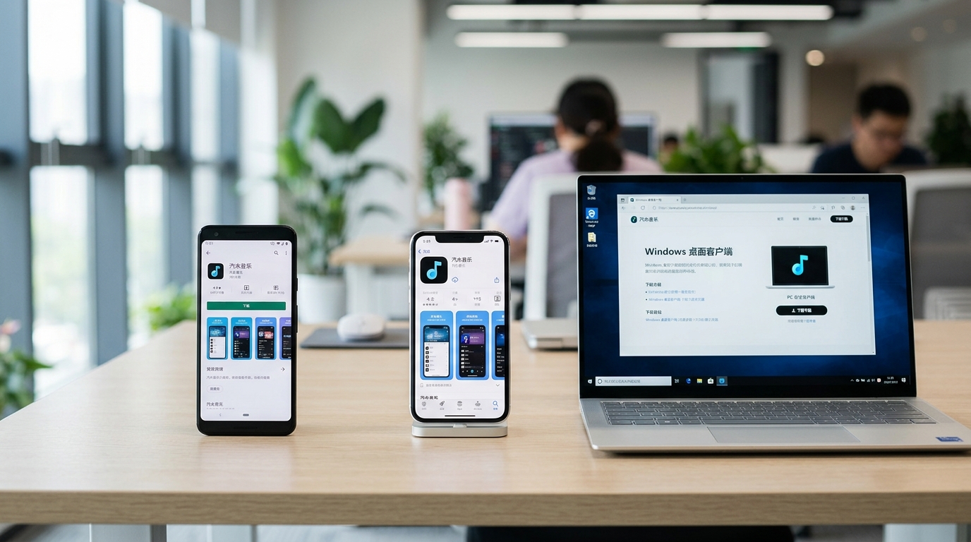 汽水音乐下载安卓iPhone电脑三平台安装步骤